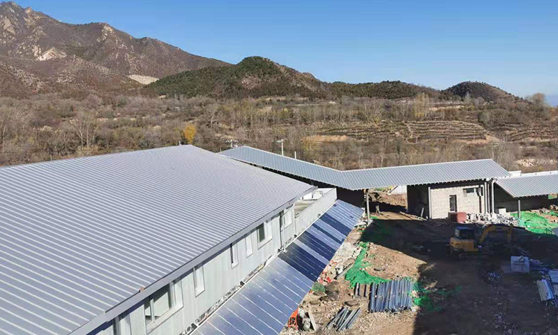 铝镁锰板的屋顶图说明